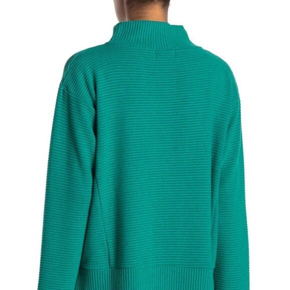 MELLODAY Ottoman Ribbed Knit Turtleneck - M - NWT - Picture 2 of 8